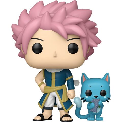 Fairy Tail 100 Years Quest Natsu with Happy Funko Pop Vinyl Figure and Buddy 2285