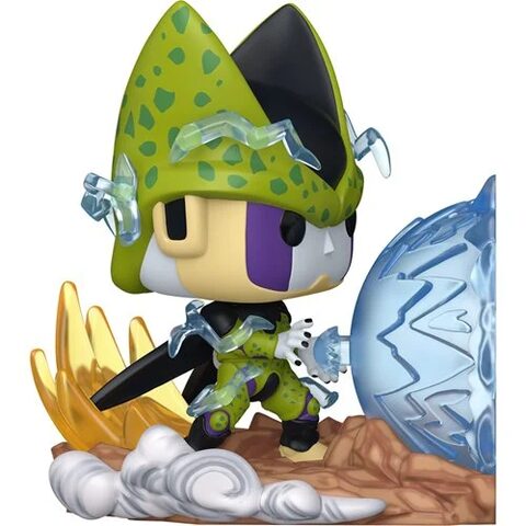 Pre-Order Funko POP Dragon Ball Z Perfect Cell Build a Scene vs Gohan Deluxe Funko Pop Vinyl Figure 2222