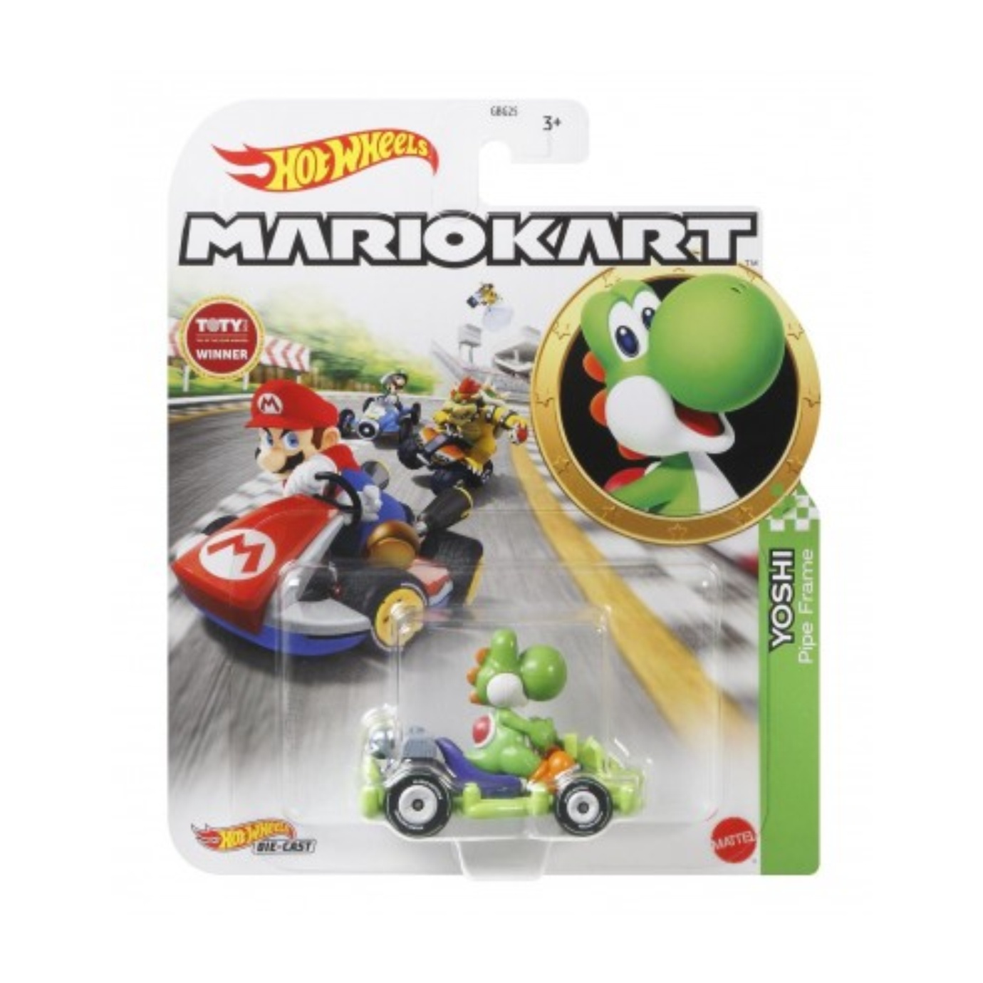 Gifts Greetings Mattel Hot Wheels Mariokart Yoshi Pipe Frame