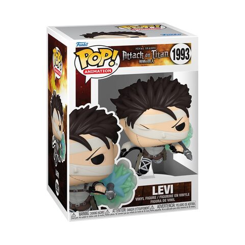 Pre-Order Funko Pop Attack on Titan Levi SP-1 Funko Pop Vinyl Figure 1993
