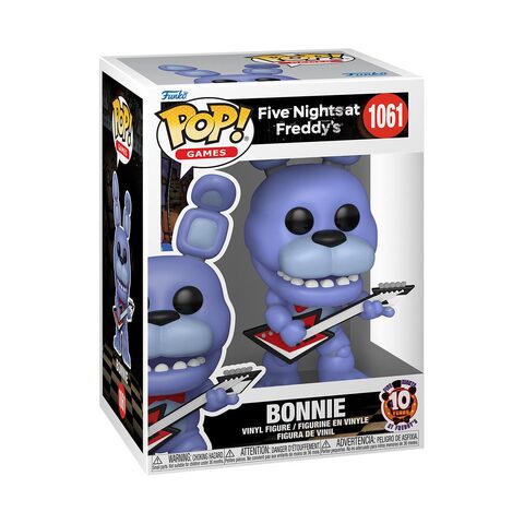 Pre-Order Funko Pop Five Nights at Freddys 10th Anniversary Bonnie Funko Pop Vinyl Figure 1061
