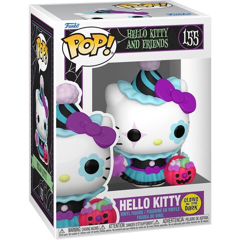 Pre-Order Funko Pop Hello Kitty and Friends Hello Kitty Spooky Glow-in-the-Dark Funko Pop Vinyl Figure 155