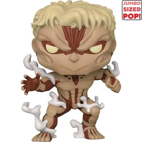 Pre-Order Funko POP Attack on Titan Armored Titan Jumbo 10 14-Inch Funko Pop Vinyl Figure 1995