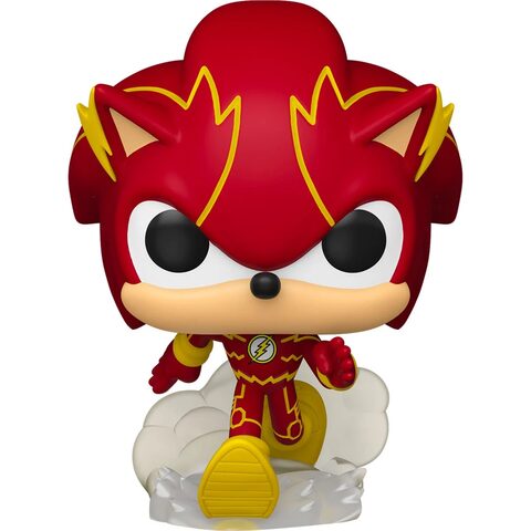 Funko POP Justice League x Sonic the Hedgehog Sonic as the Flash Funko Pop Vinyl Figure 593