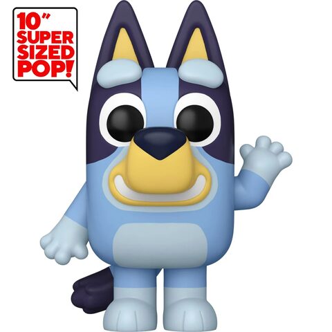 Pre-Order Funko Pop Bluey Waving Jumbo 10-Inch Funko Pop Vinyl Figure 2384 - Specialty