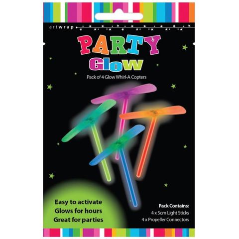 Artwrap  Party Glow Whirl-A-Copters