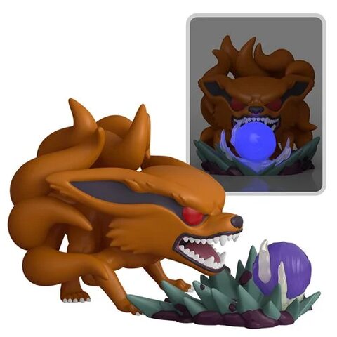 Pre-Order Naruto Shippuden Kurama Glow-in-the-Dark Deluxe Funko Pop Vinyl Figure 2118