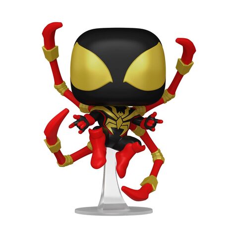 Pre-Order Funko POP Spider-Man Comics Miles Morales Iron Spider Funko Pop Vinyl Figure 1448