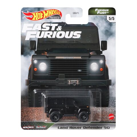 Mattel Fast  Furious Hot Wheels Premium Fast Icons - Land Rover Defender 90