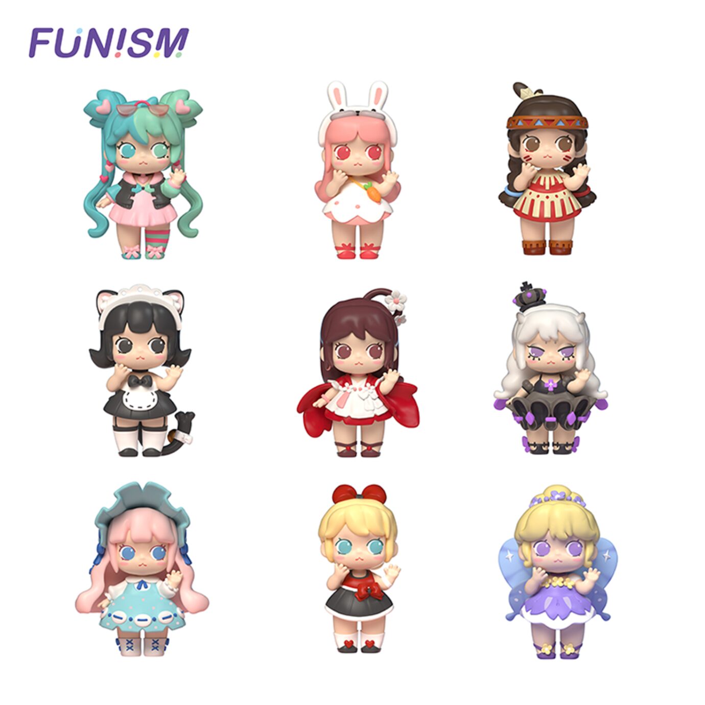 Gifts Greetings Funism Hello Miniworld Girls Full Tray