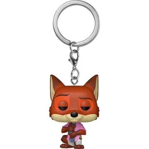Funko POP Zootopia 2 Nick Wilde Funko Pocket Pop Key Chain