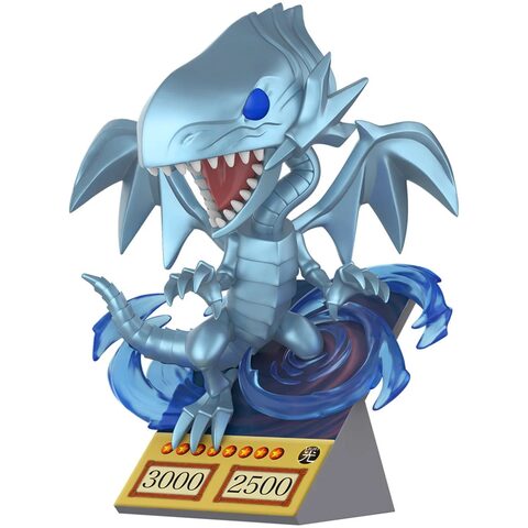 Pre-Order Funko Pop Yu-Gi-Oh Blue-Eyes White Dragon Card Premium Funko Pop Vinyl Figure 2316