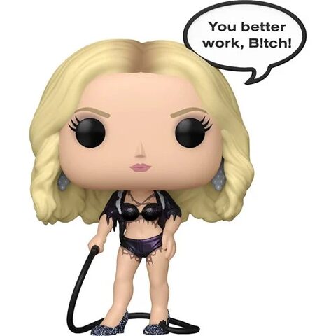 Pre-Order Funko POP Britney Spears Work Btch Pop Sayings Funko Pop Vinyl Figure 495