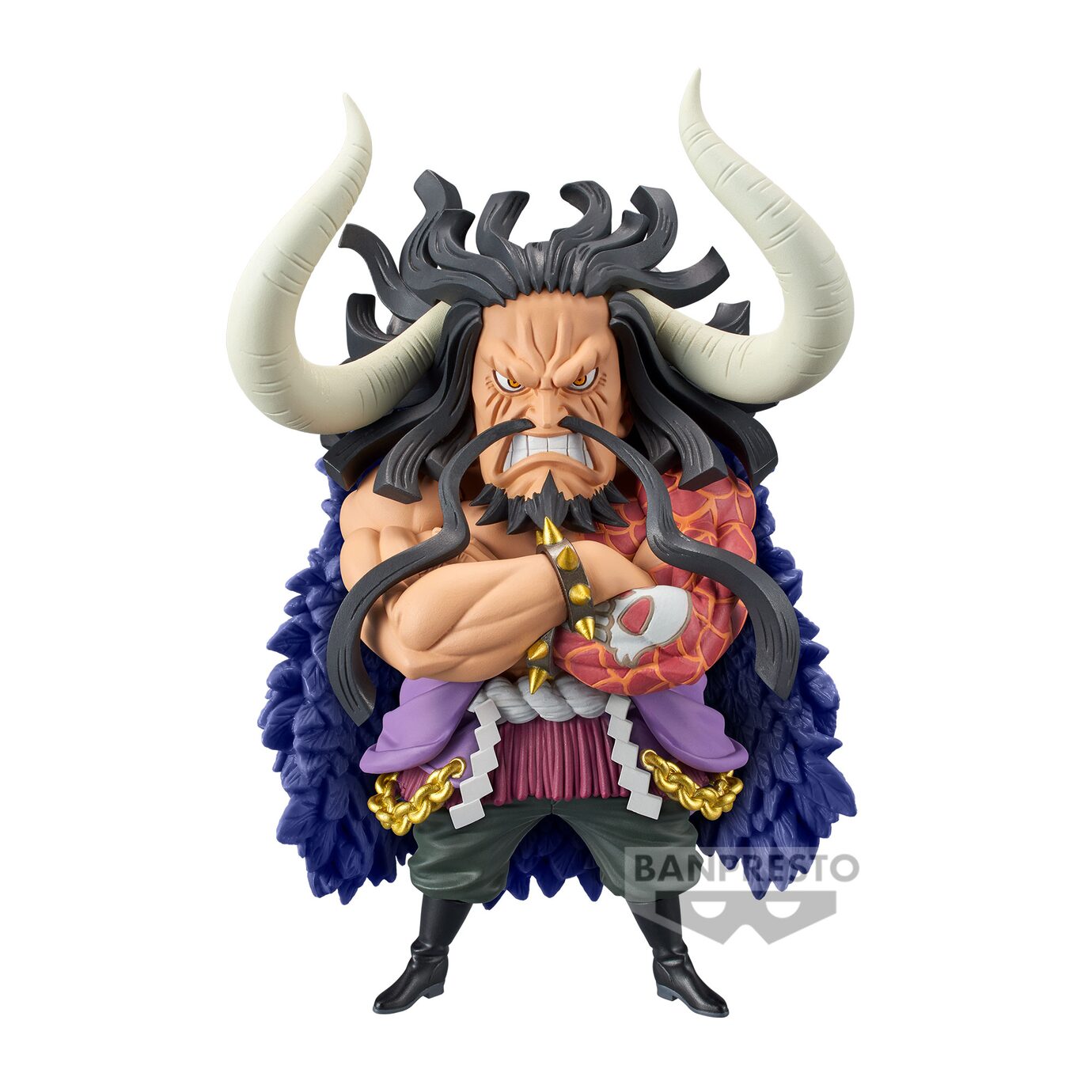 Figura Action Figure Banpresto Kaido Da One Piece - Collezione Mega World, PVC 13 Cm, Con Base, Ideale Per Fan Anime! - 6