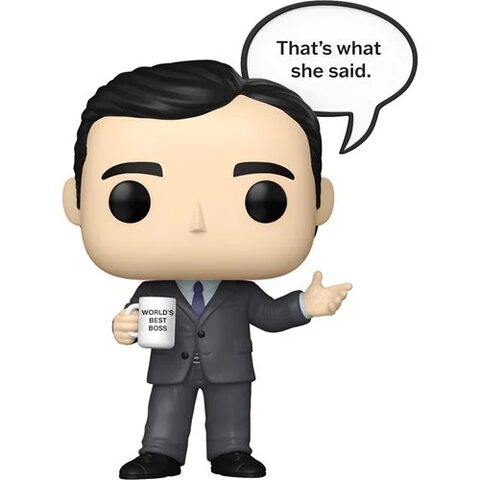 Pre-Order The Office Michael Scott Thats What She Said Funko Pop Vinyl Figure 1773