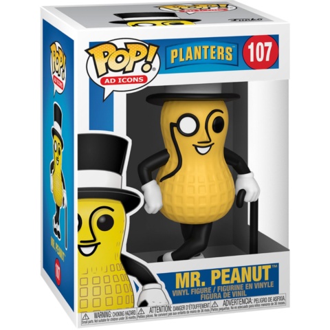 Funko POP Plnters 107 Mr Peanut