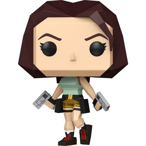 Pre-Order Funko POP Tomb Raider Lara Croft Polygonal Funko Pop Vinyl Figure 1192