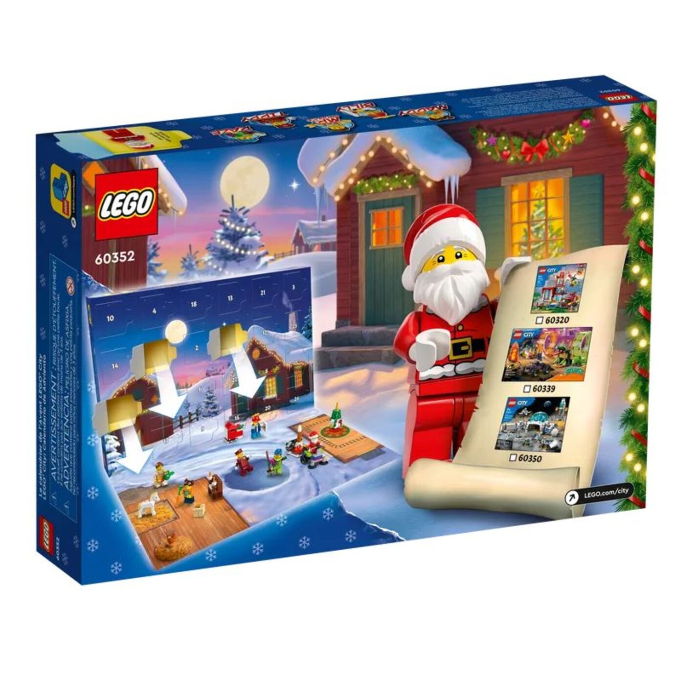 Gifts Greetings LEGO City Advent Calendar 60352