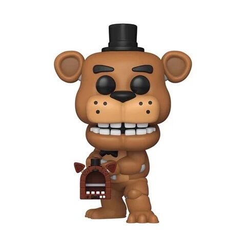 Pre-Order Funko POP Funko Fusion Five Nights at Freddys Freddy Fazbear with Pizza Launcher Funko Pop Vinyl Figure 1096