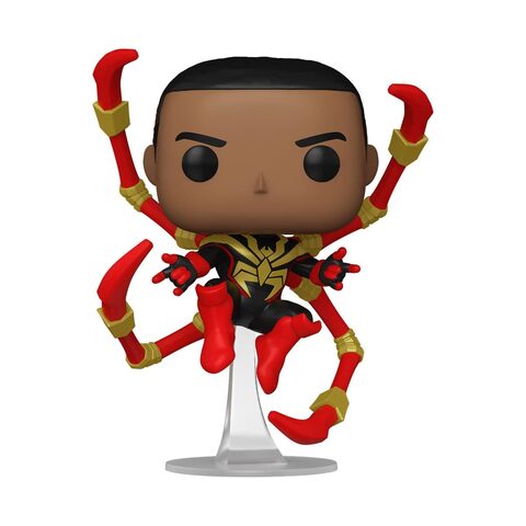 Funko POP Spider-Man Comics Miles Morales Iron Spider Funko Pop Vinyl Figure 1448 Chase