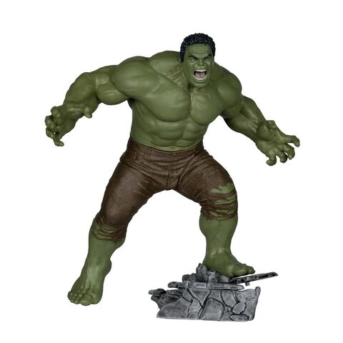 Pre-Order McFarlane Marvel Studios Wave 1 Spider-Man Brand New Day Hulk 110 Scale Posed Figure with Scene