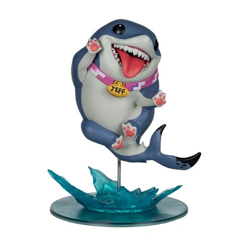 Pre-Order McFarlane Marvel Rivals Wave 1 Jeff the Landshark 110 Scale Posed Figure with Scene