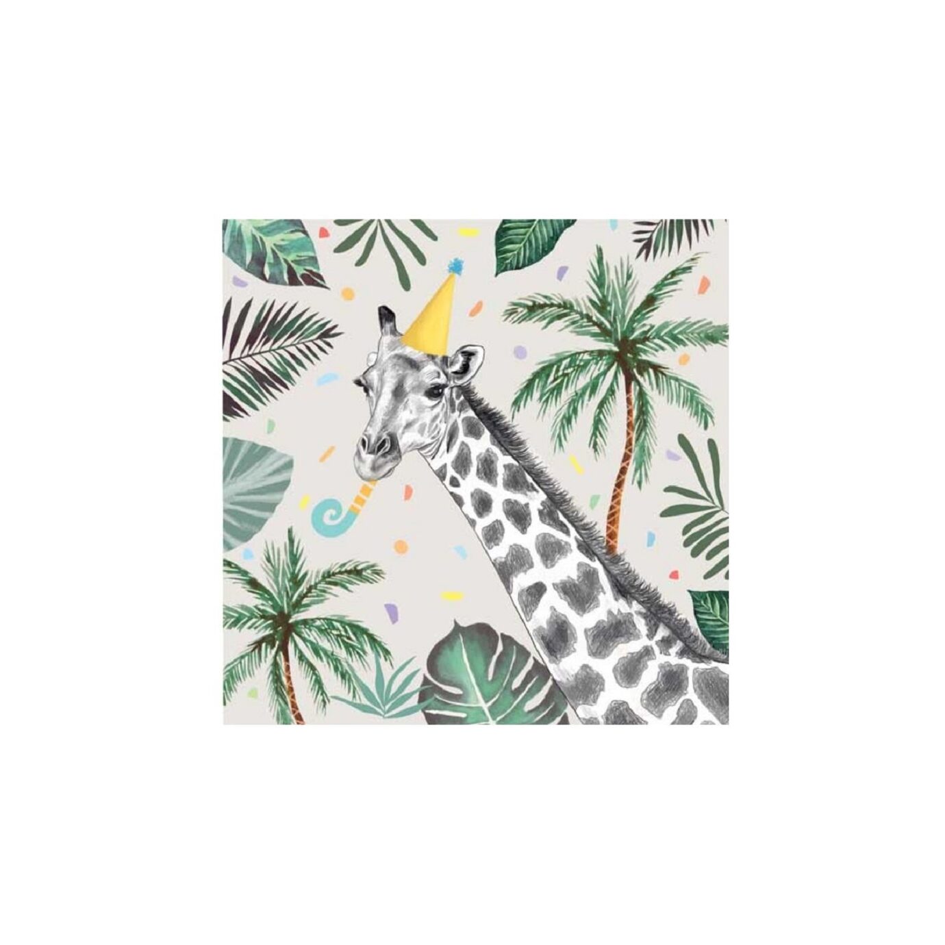 Gifts Greetings Party Napkins Jungle