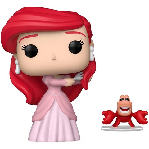 Pre-Order Funko POP The Little Mermaid Ariel with Sebastian Funko Pop Vinyl Figure and Buddy 1755