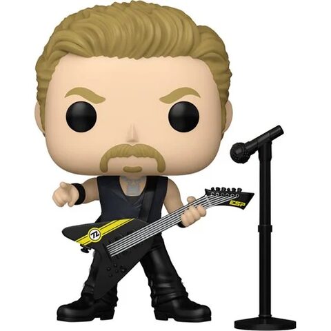 Pre-Order Funko POP Metallica James 72 Seasons Funko Pop Vinyl Figure 484
