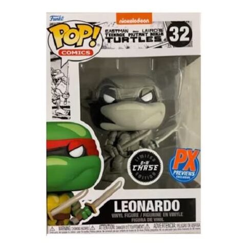 Funko POP Teenage Mutant Ninja Turtles Comic 32 Leonardo PX Exclusive Chase
