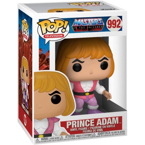 Funko POP Masters Of The Universe 992 Prince Adam