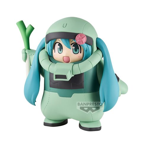 Banpresto Gundam 45ThHatsune Miku Figure Zaku Costume Hatsune Miku Ver