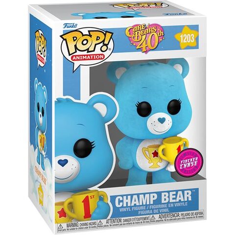 Funko POP Care Bears 40th Anniversary 1203 Champ Bear Chase
