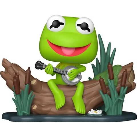 Pre-Order The Muppets Kermit with Banjo Deluxe Funko Pop Vinyl Figure 1673