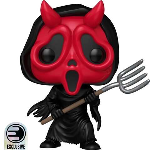 Pre-Order Funko POP Scream Devil Ghost Face Funko Pop Vinyl Figure 2114 - Entertainment Earth Exclusive