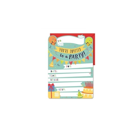 Artwrap Party Invitations - Birthday Party