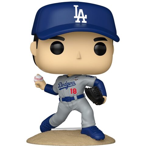 Pre-Order Funko Pop MLB Dodgers Yoshinobu Yamamoto 2025 World Series MVP Funko Pop Vinyl Figure