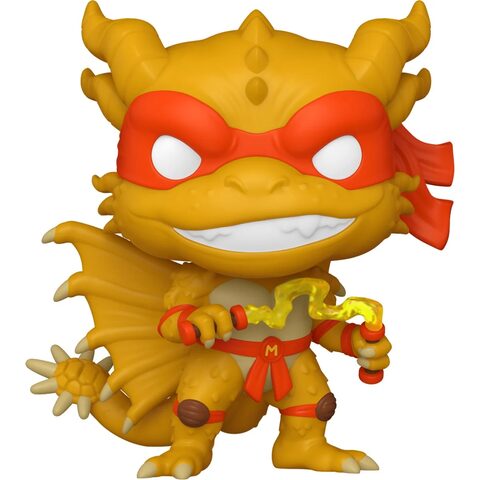 Pre-Order Funko Pop Teenage Mutant Ninja Turtles x Godzilla Michelangelo x King Ghidorah Funko Pop Vinyl Figure 2344