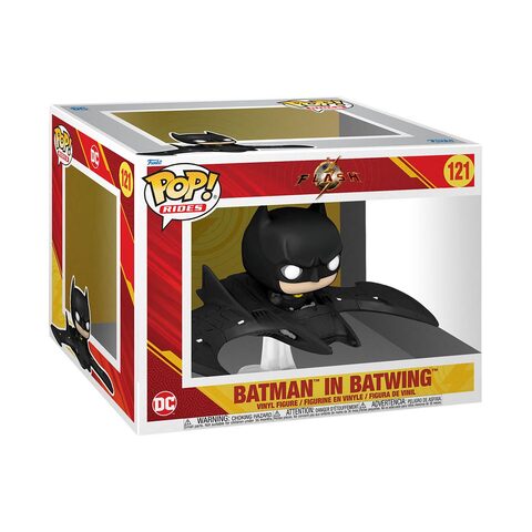 Pre-Order Funko POP DC The Flash 121 Batman in Batwing Pop Deluxe Ride
