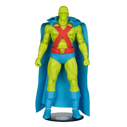 Pre-Order Mcfarlane DC Direct Page Punchers Martian Manhunter 7-Inch Scale Action Figure with Justice League 77 Comic Book