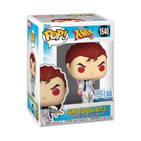 Funko POP X-Men 97 Gambit Genosha Battle Funko Pop Vinyl Figure 1540 - Entertainment Earth Exclusive