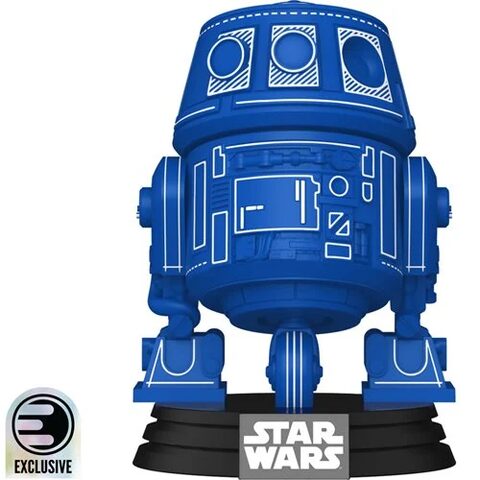 Pre-Order Star Wars C1-10P Chopper Blueprint Funko Pop Vinyl Figure 797 - Entertainment Earth Exclusive