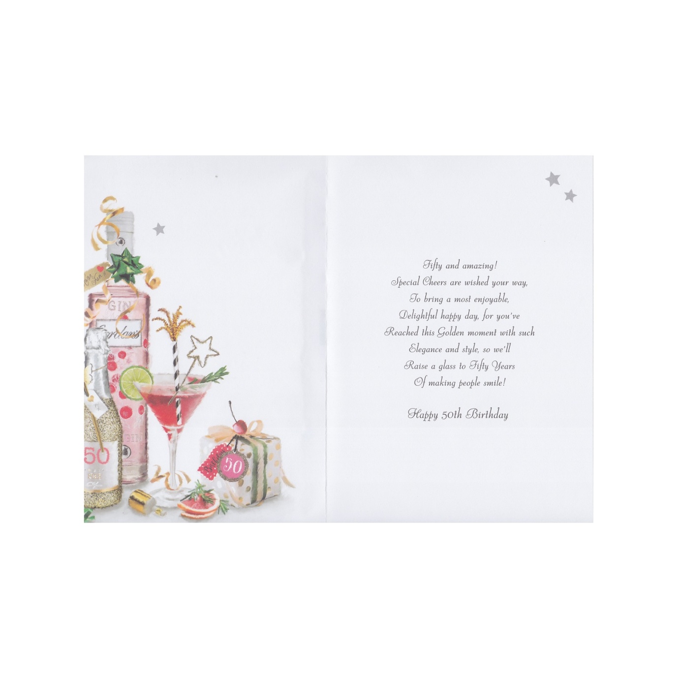 Gifts Greetings Johnny Javelin Birthday Card 50th Birthday