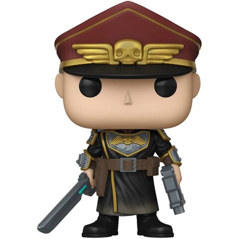 Pre-Order Funko POP Total War WARHAMMER 40000 Astra Militarum Commisar Funko Pop Vinyl Figure 1289