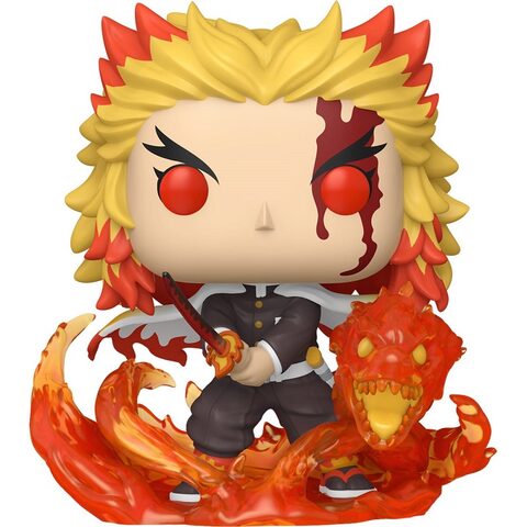 Funko Pop Demon Slayer Kyojuro Rengoku 9th Form Premium Pre-Order Funko Pop Vinyl Figure 1856