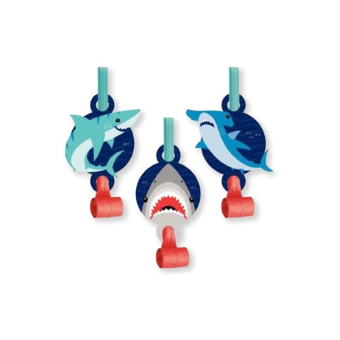 Creative Converting Shark Party Blowouts