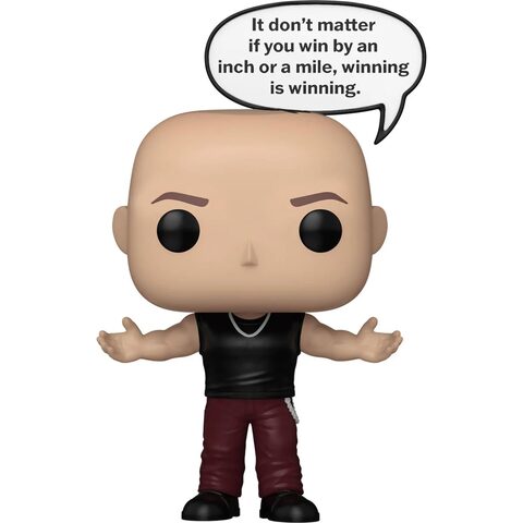 Pre-Order Funko POP Fast  Furious Dom Toretto Pop Sayings Funko Pop Vinyl Figure 1993