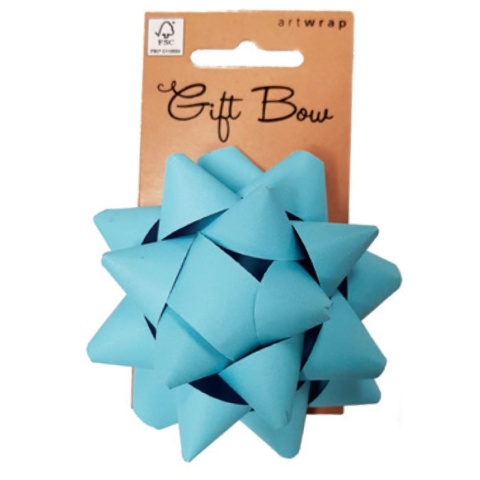 Artwrap Medium Gift Bow - Blue
