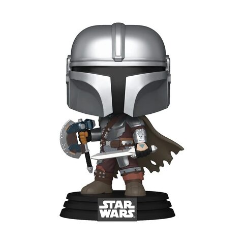 Funko Pop Star Wars The Mandalorian and Grogu The Mandalorian Wave 2 Funko Pop Vinyl Figure 844