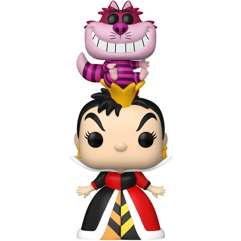 Pre-Order Funko POP Alice in Wonderland Queen of Hearts with Cheshire Cat Premium Funko Pop Vinyl Figure 1771